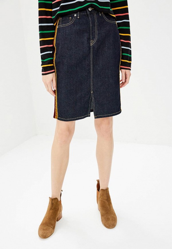 

Юбка джинсовая Pepe Jeans, Pepe Jeans PE299EWBTCV2, Синий