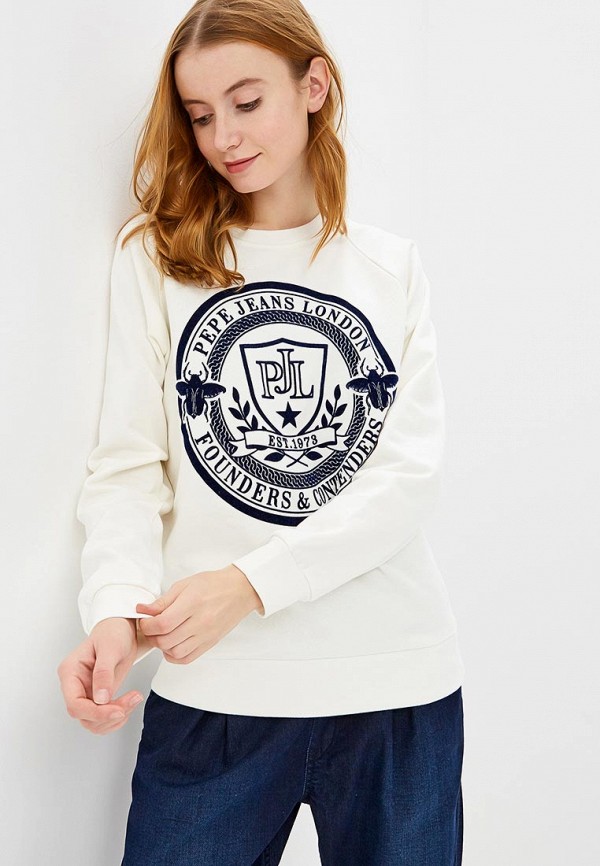 

Свитшот Pepe Jeans, Pepe Jeans PE299EWDHGM0, Белый
