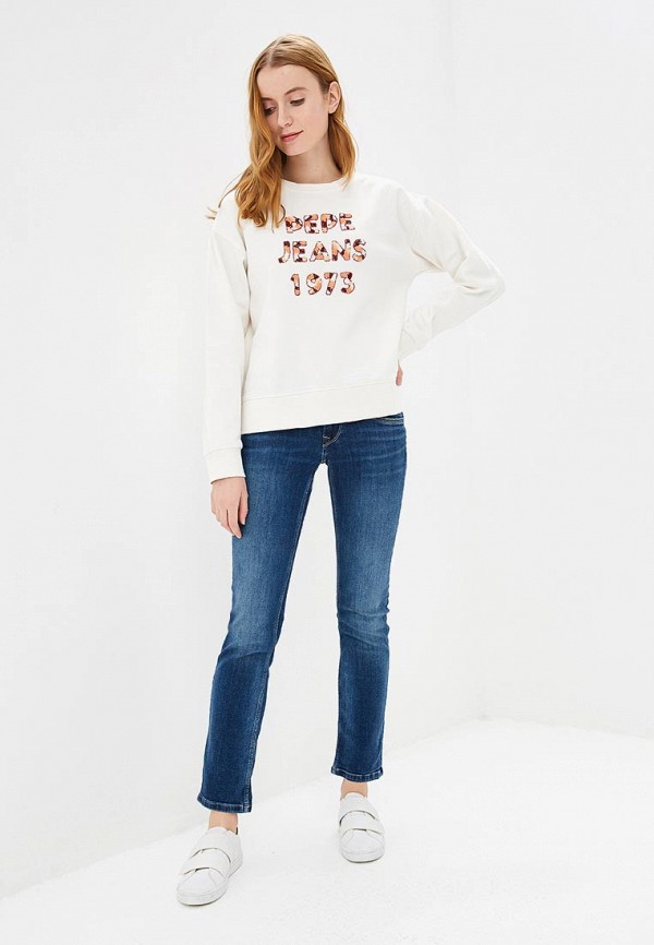 

Свитшот Pepe Jeans; Pepe Jeans PE299EWDHGM2, Белый