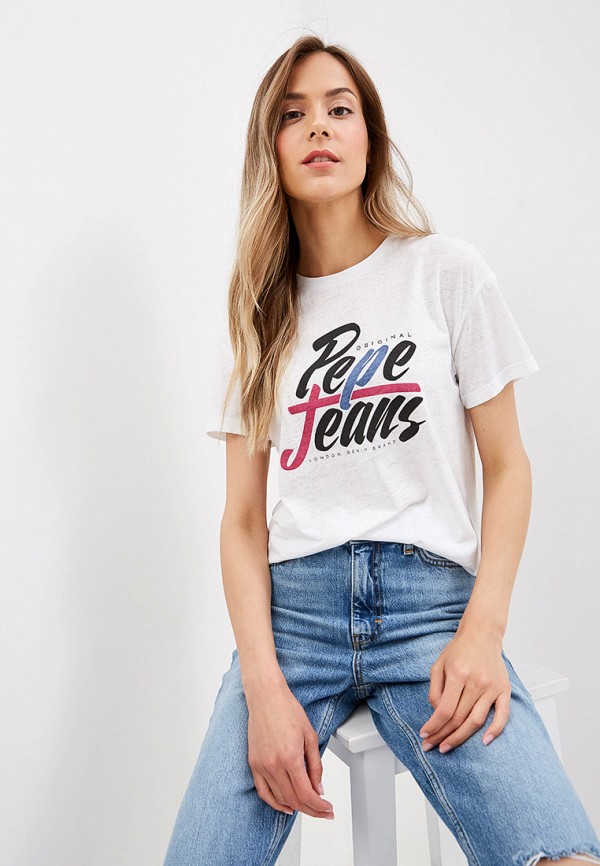 

Футболка Pepe Jeans, Белый