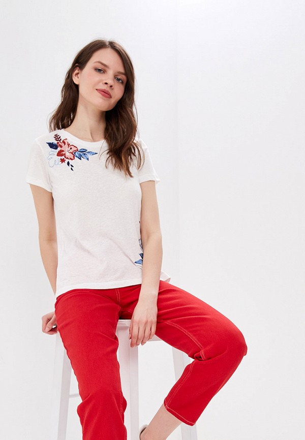 

Футболка Pepe Jeans, Pepe Jeans PE299EWETGJ3, Белый