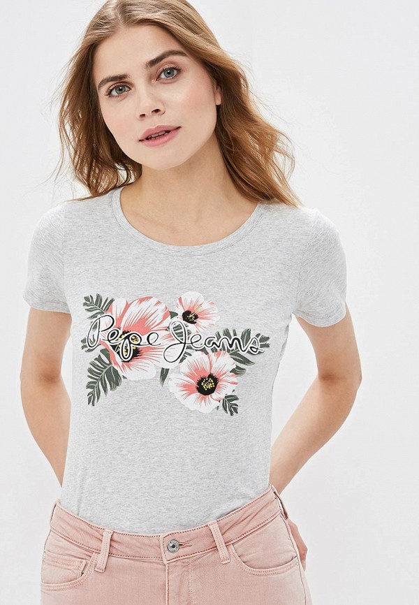 

Футболка Pepe Jeans, Серый