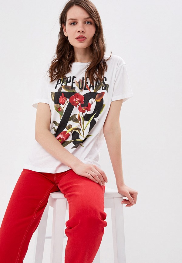 

Футболка Pepe Jeans, Белый