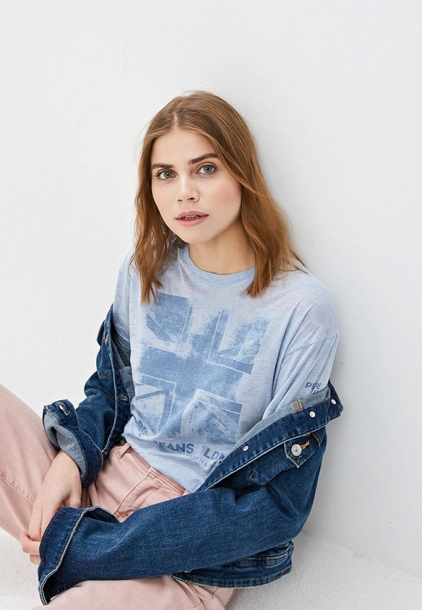 

Футболка Pepe Jeans, Голубой