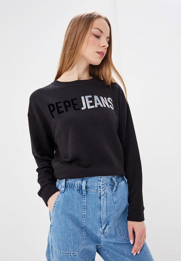 

Свитшот Pepe Jeans; Pepe Jeans PE299EWETGM2, Черный