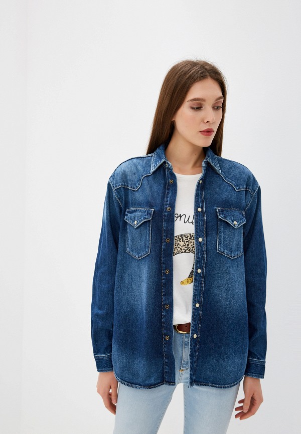 

Рубашка джинсовая Pepe Jeans, Синий, Pepe Jeans PE299EWFSXY2