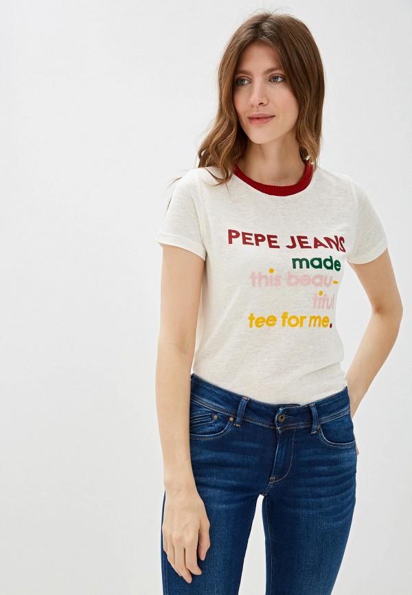 

Футболка Pepe Jeans, Белый
