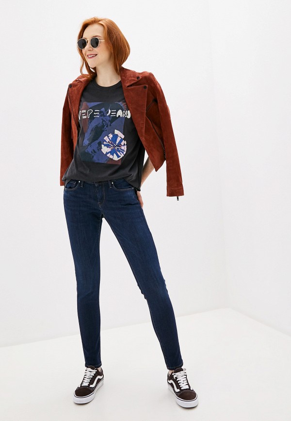 

Футболка Pepe Jeans, Черный, Pepe Jeans PE299EWFWVX5