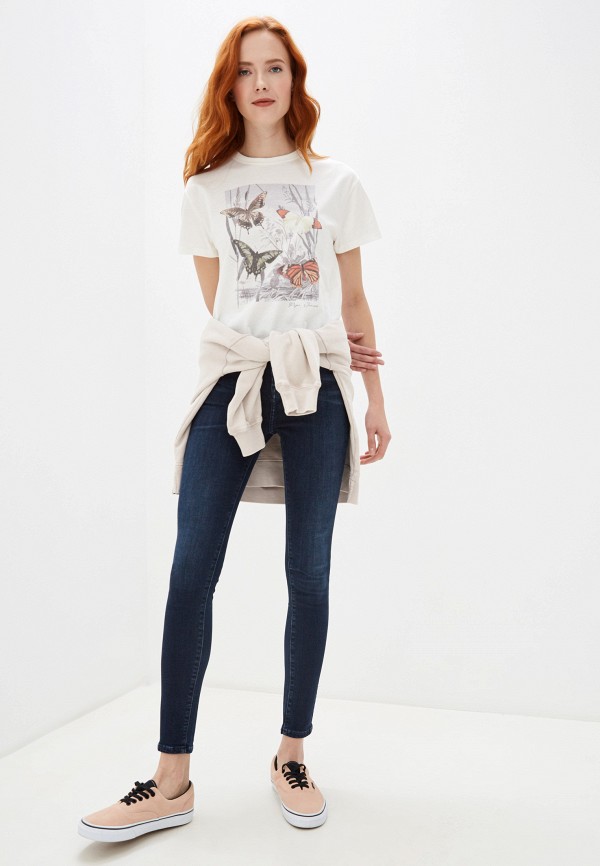 

Футболка Pepe Jeans, Белый, Pepe Jeans PE299EWFWVX6