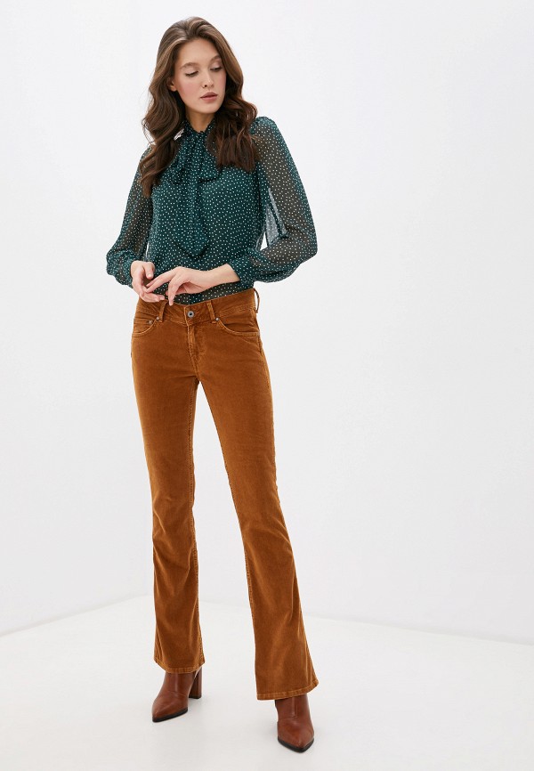 

Брюки Pepe Jeans, Коричневый, Pepe Jeans PE299EWFWVZ0