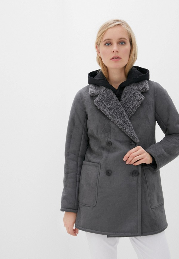 

Дубленка Pepe Jeans, Серый, Pepe Jeans PE299EWFWWE2