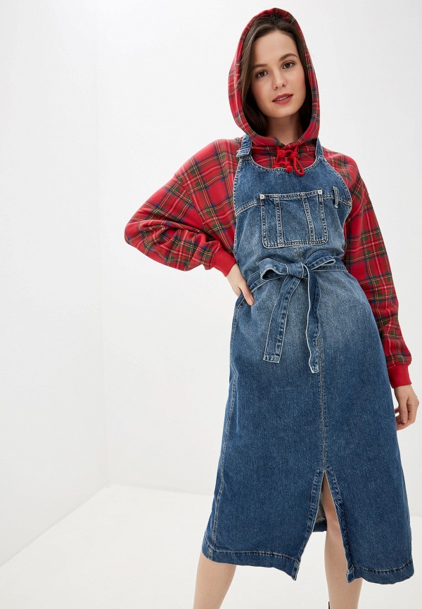 

Сарафан Pepe Jeans, Синий, Dua Lipa