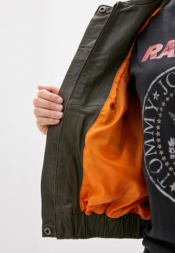 

Куртка кожаная Pepe Jeans, Хаки, Pepe Jeans PE299EWGLZK1