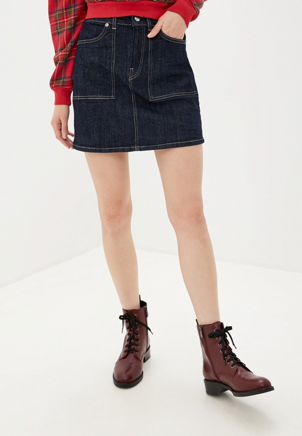 

Юбка джинсовая Pepe Jeans, Синий, Dua Lipa