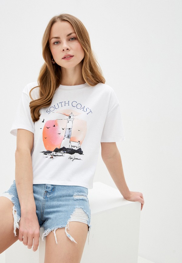 

Футболка Pepe Jeans, Белый, Pepe Jeans PE299EWHBVT4