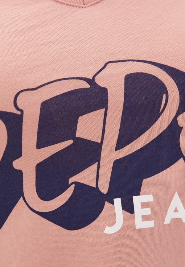 

Футболка Pepe Jeans, Розовый, Pepe Jeans PE299EWHBVU2