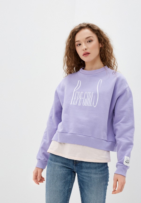 

Свитшот Pepe Jeans, Фиолетовый, Pepe Jeans PE299EWHBVY1