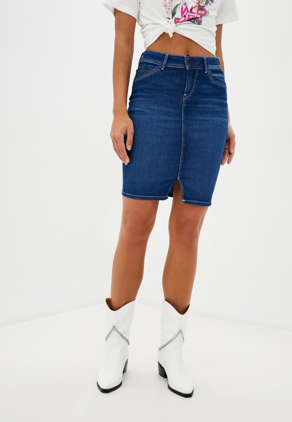 

Юбка джинсовая Pepe Jeans, Синий, TAYLOR