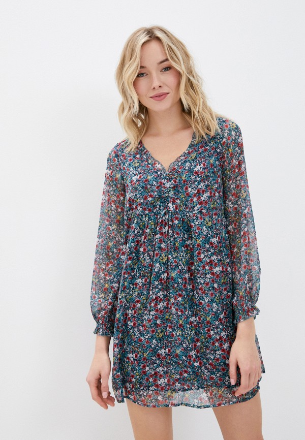 

Платье Pepe Jeans, Бирюзовый, Pepe Jeans PE299EWJUXN6