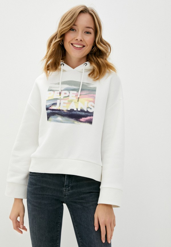 

Худи Pepe Jeans, Белый, Pepe Jeans PE299EWJUXP3