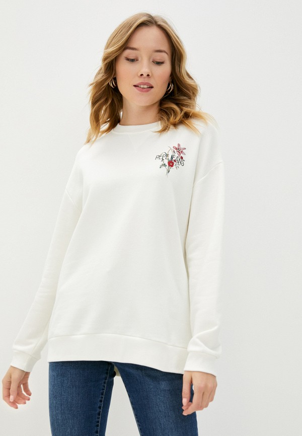

Свитшот Pepe Jeans, Белый, Pepe Jeans PE299EWJUXP4
