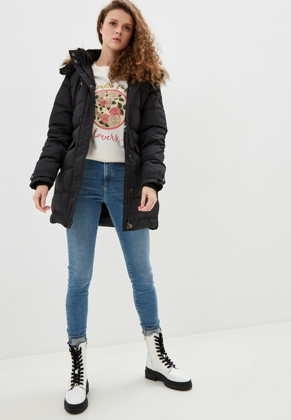

Куртка утепленная Pepe Jeans, Черный, Pepe Jeans PE299EWJVWJ0