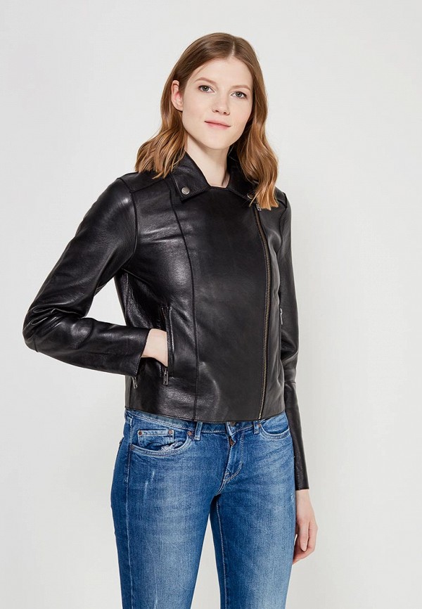 

Куртка кожаная Pepe Jeans, Черный