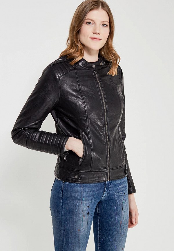 

Куртка кожаная Pepe Jeans, Черный