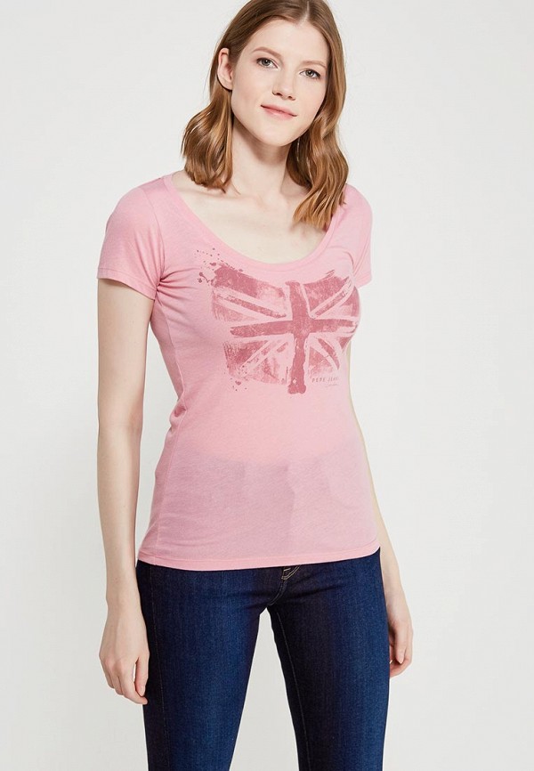 

Футболка Pepe Jeans, Розовый