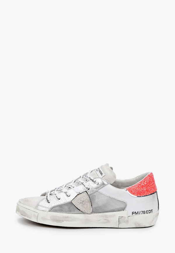 

Кеды Philippe Model Paris, Серебряный