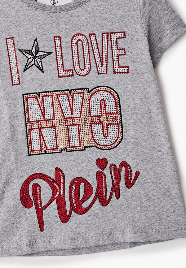 

Футболка Philipp Plein, Серый, Philipp Plein PH016EGLKQR7