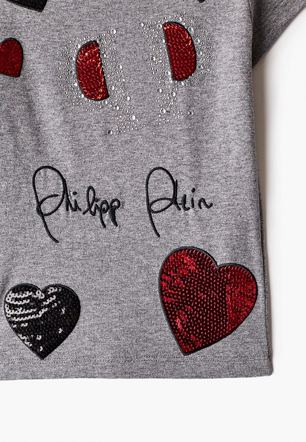 

Футболка Philipp Plein, Серый, Philipp Plein PH016EGLKQU1