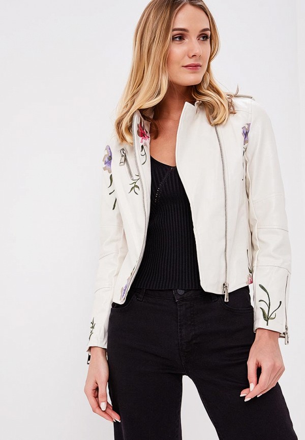 

Куртка кожаная Piazza Italia, Белый