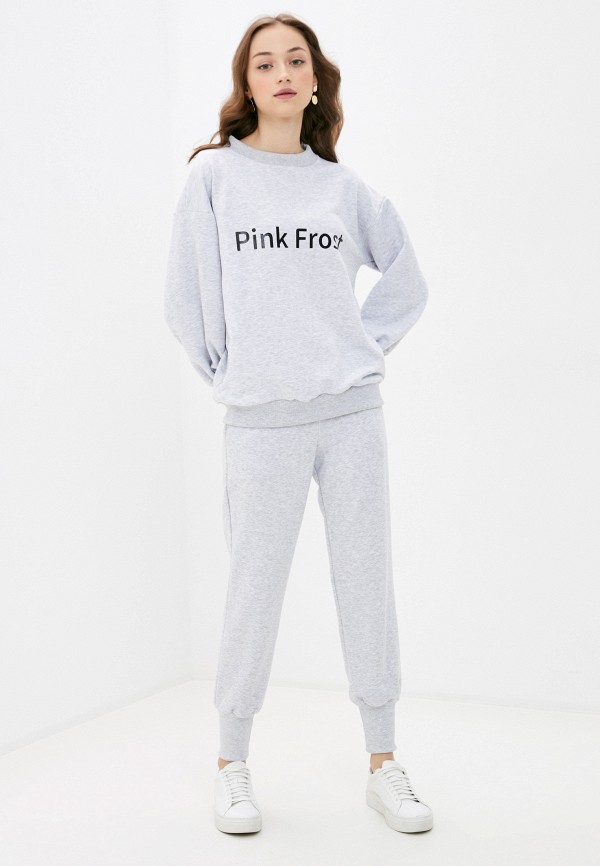 

Брюки спортивные Pink Frost, Серый, Pink Frost PI023EWKTZB6