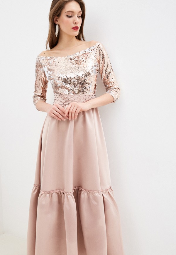 

Платье Pink Summer, Бежевый, Pink Summer PI030EWHVNP8