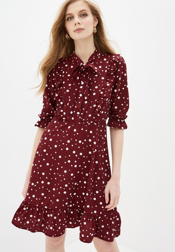 

Платье Pink Summer, Бордовый, Pink Summer PI030EWJJTW2