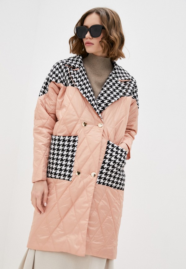 

Куртка утепленная Pink Summer, Коралловый, Pink Summer PI030EWLIZZ3
