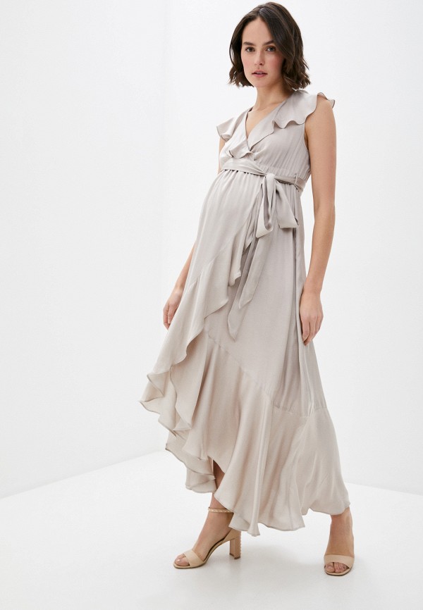 

Платье Pietro Brunelli Maternity, Бежевый, Pietro Brunelli Maternity PI031EWIDZD2