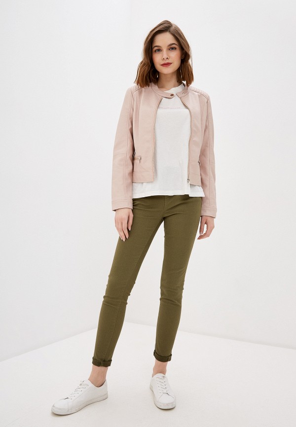 

Куртка кожаная Pimkie, Розовый, Pimkie PI033EWIGJI2