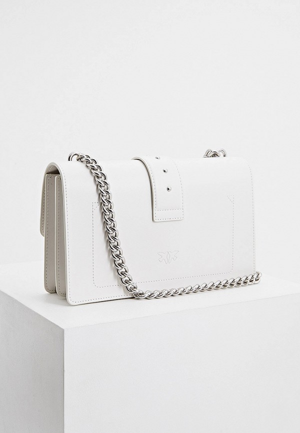 Пинко сумка белая с рисунком