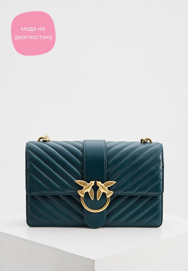 

Сумка Pinko, Бирюзовый, Pinko PI754BWJSIG7