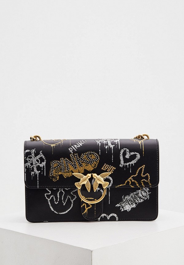 

Сумка Pinko, Черный, Pinko PI754BWJSIL6