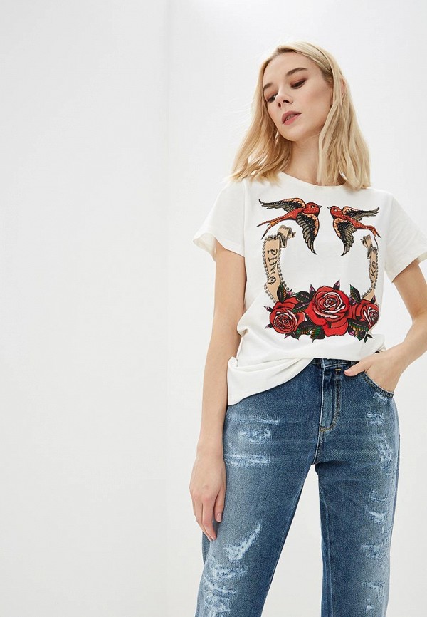

Футболка Pinko, Pinko PI754EWBWVD6, Белый