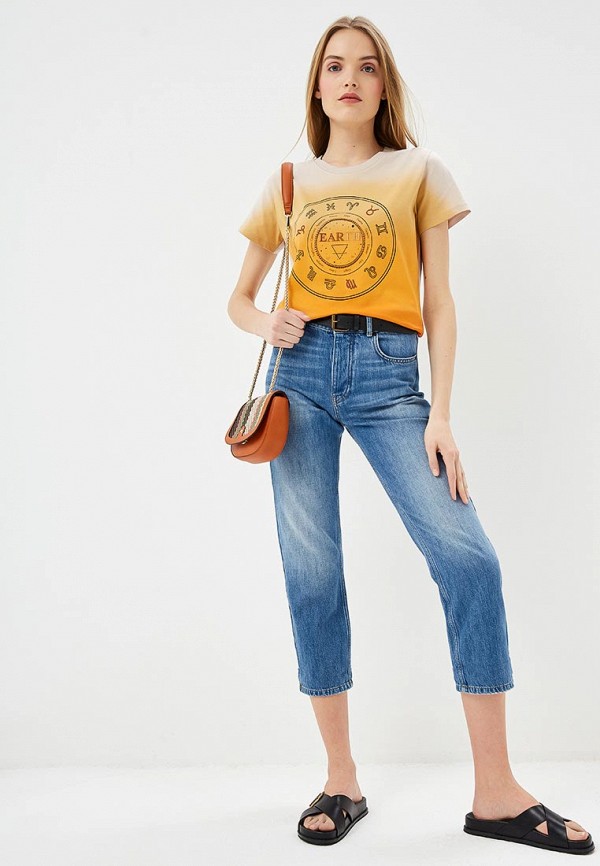

Футболка Pinko; Pinko PI754EWDMRL6, Бежевый