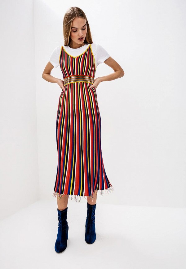 

Платье Pinko, Pinko PI754EWDMRT5, Мультиколор