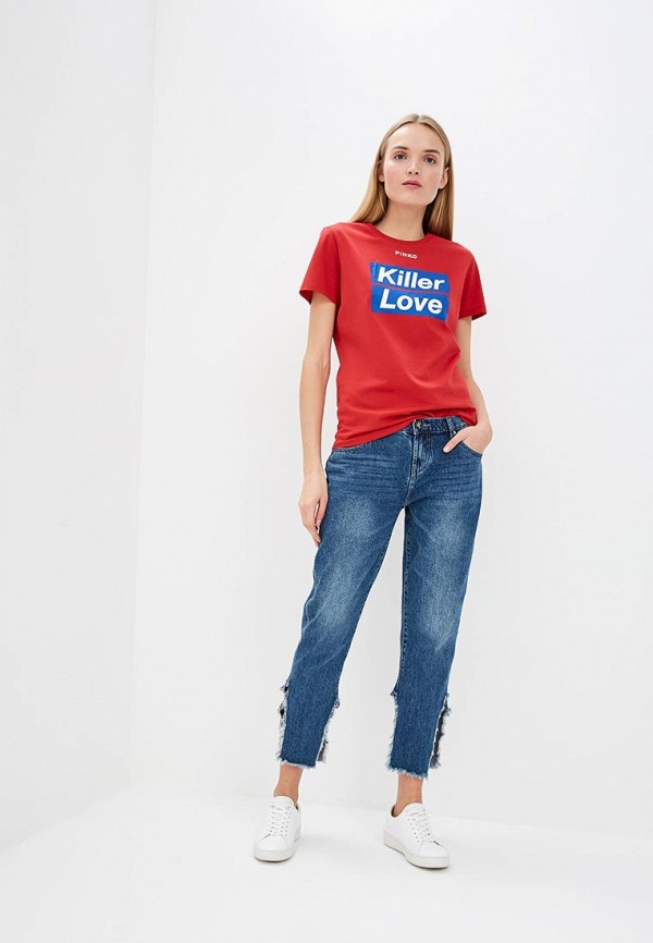 

Футболка Pinko; Pinko PI754EWDMRX5, Красный