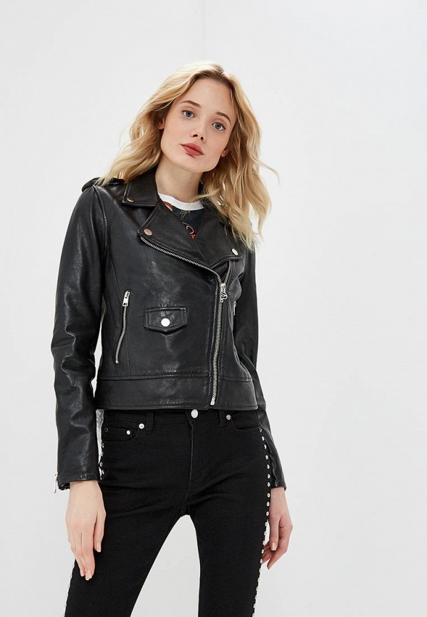 

Куртка кожаная Pinko, Черный