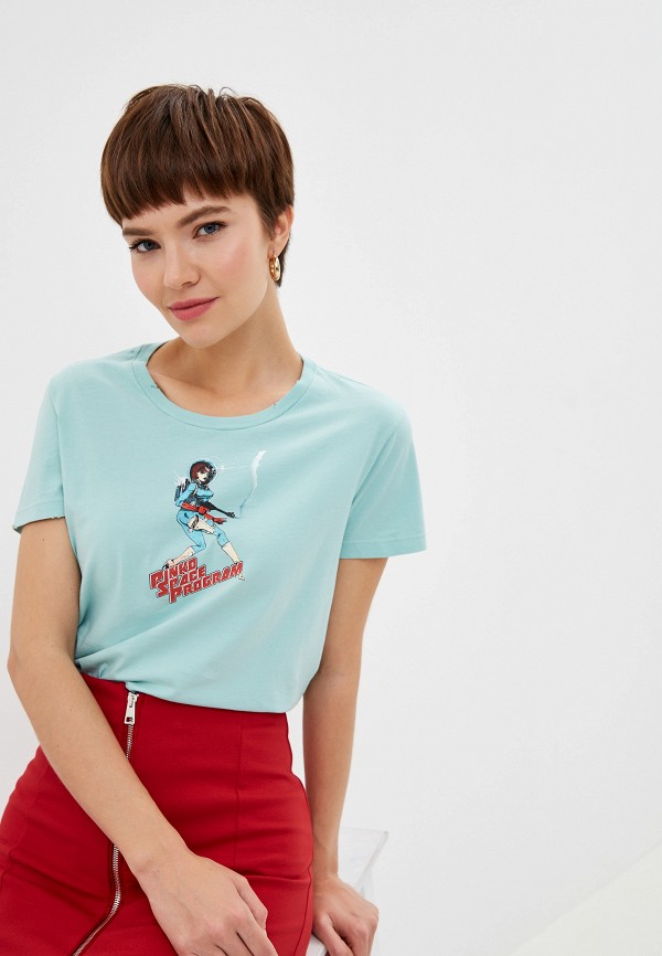 

Футболка Pinko, Бирюзовый, Pinko PI754EWFTYI4