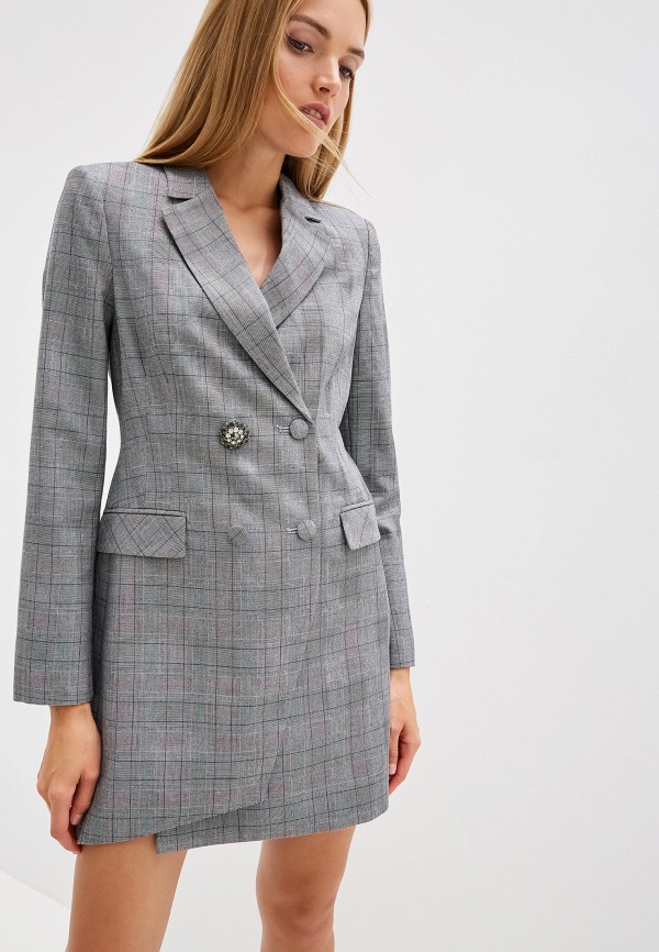 

Платье Pinko, Pinko PI754EWFTYL2, Серый