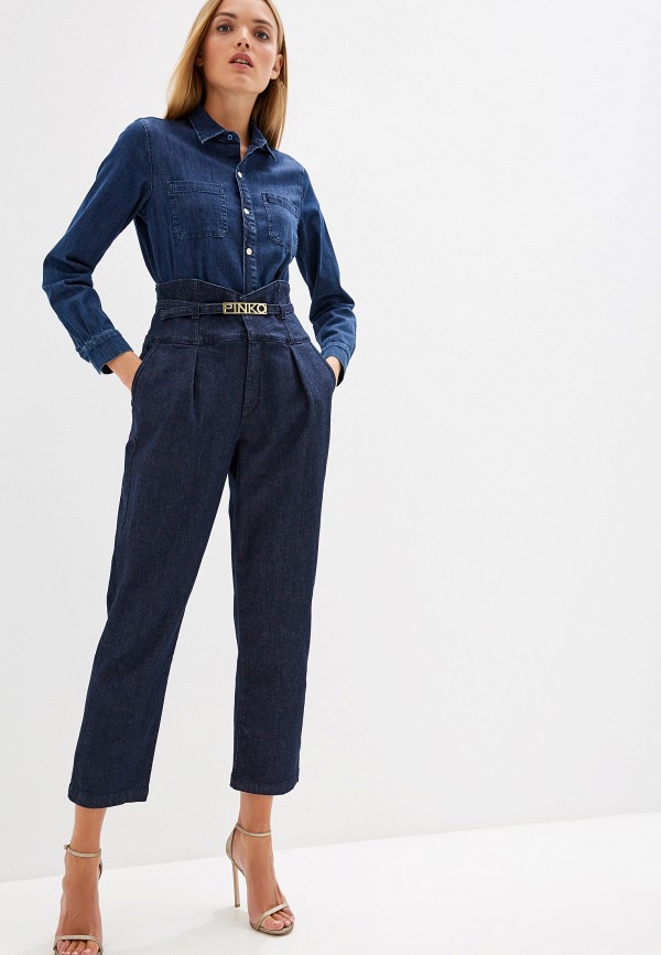 

Комбинезон джинсовый Pinko, Синий, Pinko PI754EWFTYW0